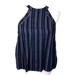 Mossimo Navy Tank Top Blouse